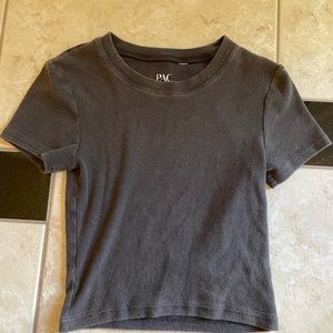 Pacsun black crop top